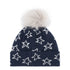 Navy Star Hat & Glove Set